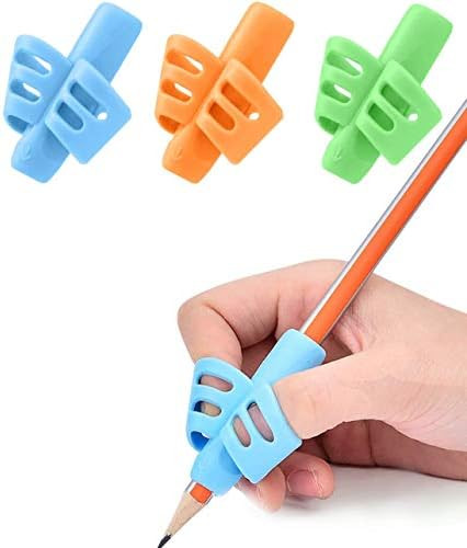 Pencil Grips - JuneLsy Pencil Grips for Kids Handwriting Posture Correction Training Writing AIDS... | Amazon (US)