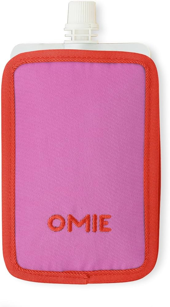 OmieChill | Travel Food Pouch Cooler | Fits Standard 3.5-4 oz Food Pouches | 100% Nylon Sleeve wi... | Amazon (US)