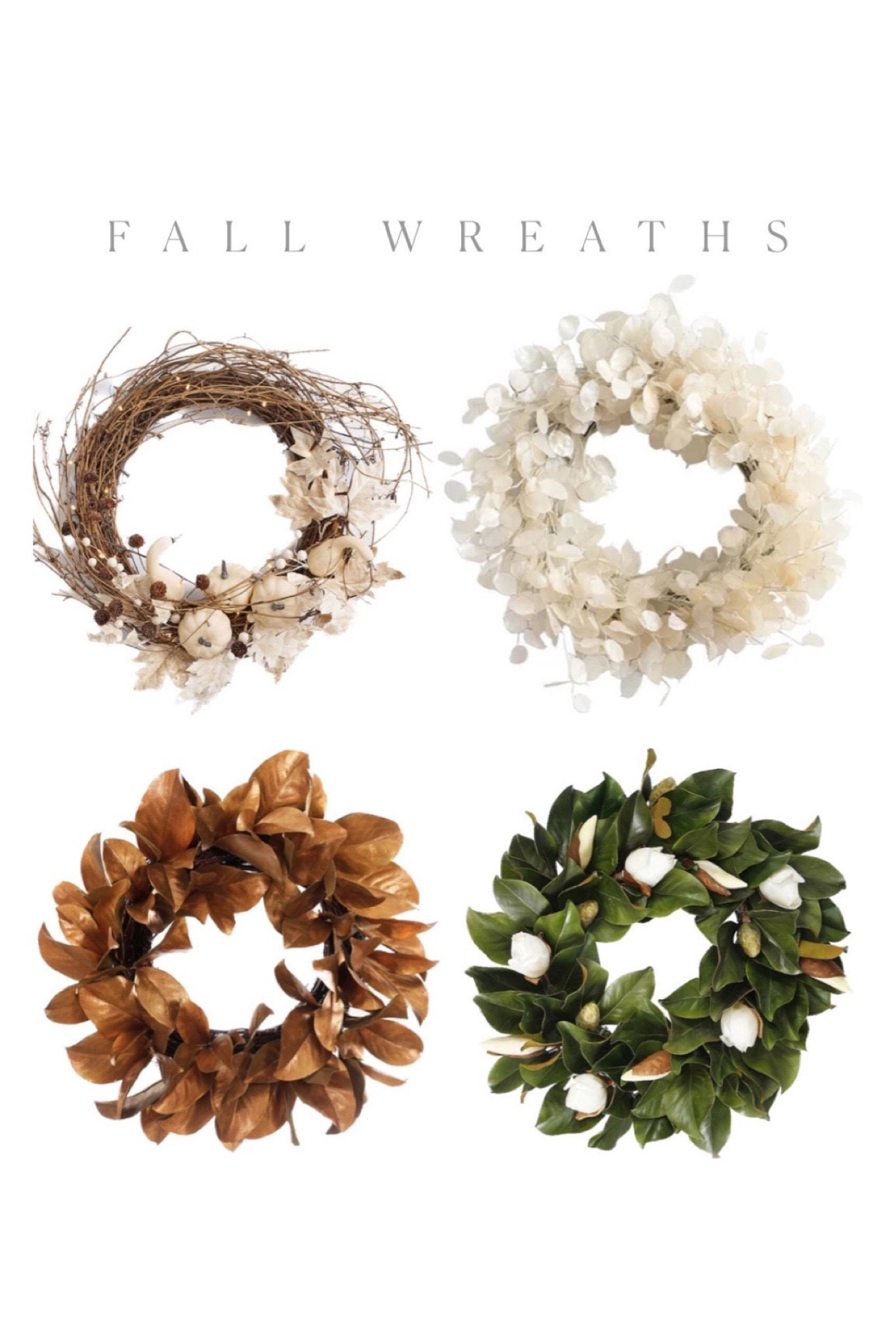 Fall wreaths 

#LTKhome #LTKfindsunder100 #LTKSale