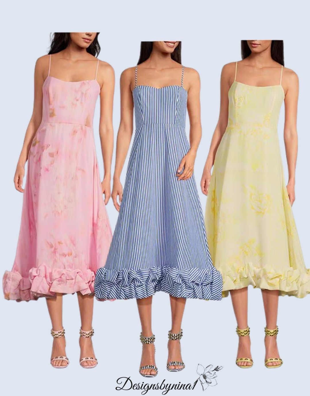 Beautiful Spring Dresses! 💗💙💛

Spring Fashion | Wedding Guest Dresses | Resort Wear | Garden Party Dresses #dillards

#LTKSeasonal #LTKWedding #LTKStyleTip