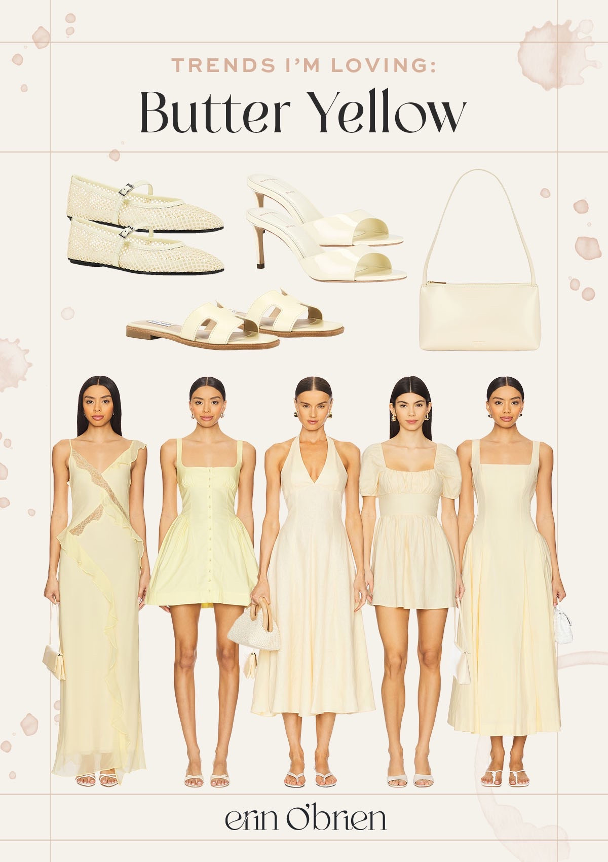 Trends I’m Loving: Butter Yellow

#LTKStyleTip #LTKSeasonal