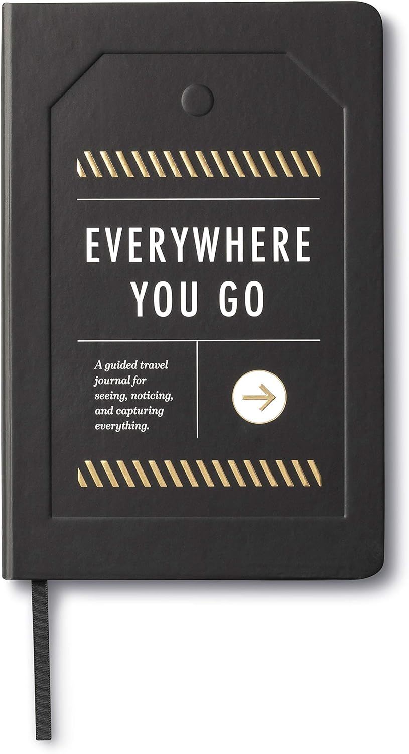 Everywhere You Go: A Guided Travel Journal with Prompts by Compendium | Amazon (US)