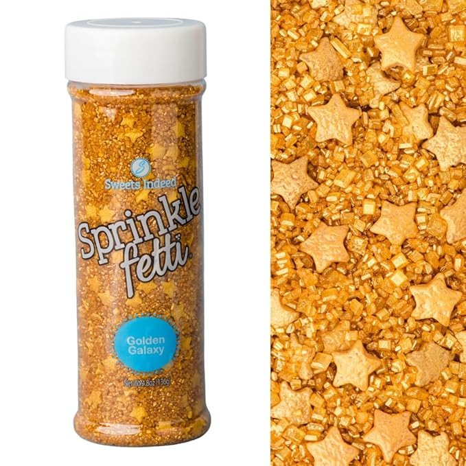 Sweets Indeed Sprinkles, Edible Sprinkle Sugar Mix, Perfect for Cake Decorations, Baking, Ice Cre... | Amazon (US)
