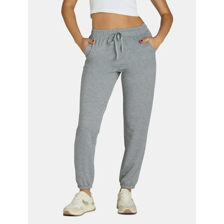 Athletic Works Women's French Terry Joggers, Sizes XS-XXXL | Walmart (US)