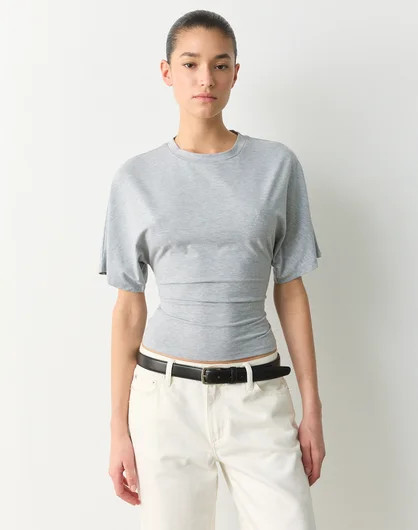 Cinched Shortsleeve Top | Glassons (Australia)