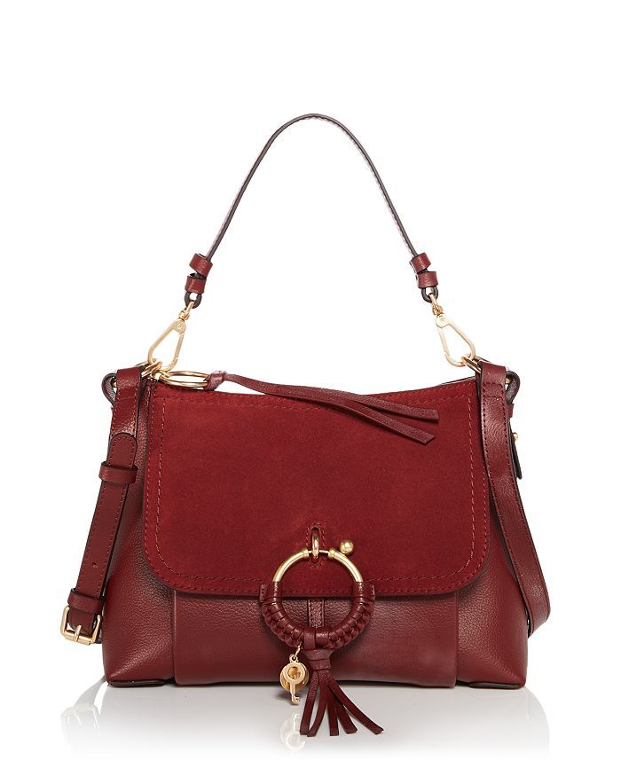 Joan Small Leather & Suede Shoulder Bag | Bloomingdale's (US)