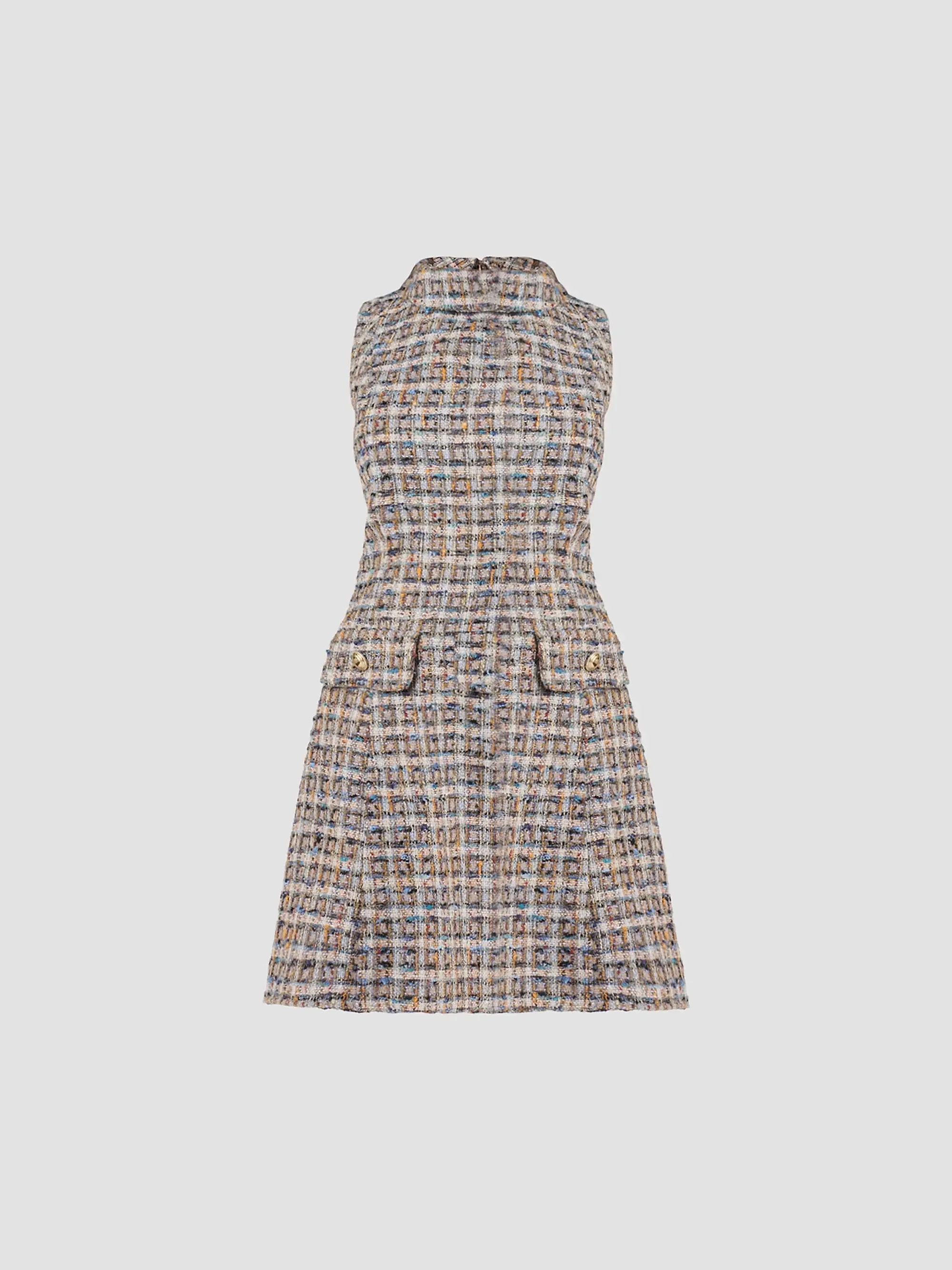 Shoshanna Charlotte Tweed Mini Dress | Saks Fifth Avenue | Saks Fifth Avenue