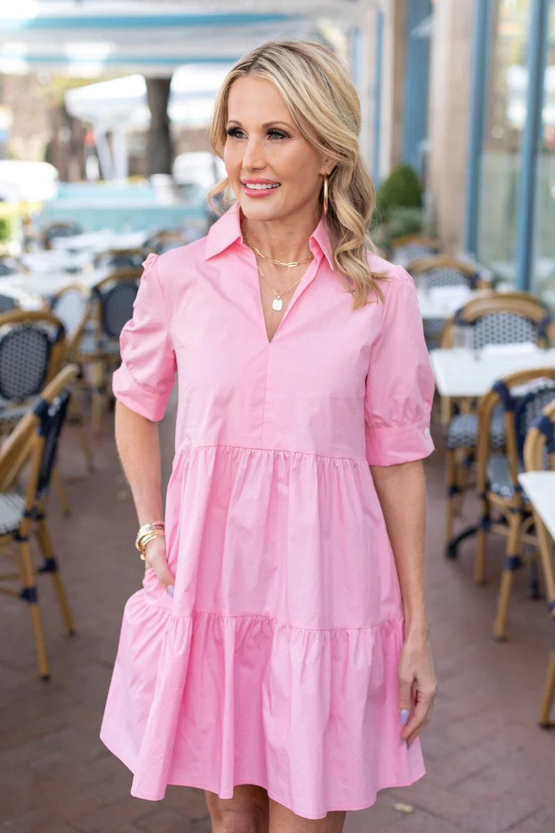 Trudy Dress- Pink | Avara