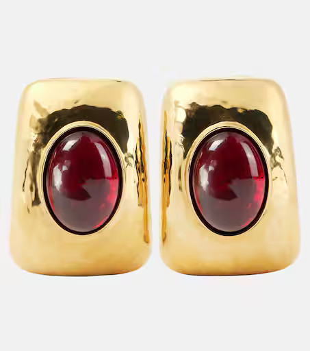 Embellished clip-on earrings | Mytheresa (US/CA)