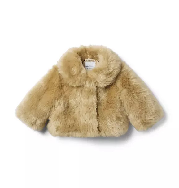 The Festive Faux Fur Jacket | Janie and Jack