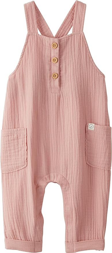 little planet by carter's unisex-baby Baby Organic Cotton Gauze Overall Jumpsuit | Amazon (US)