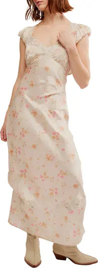 Butterfly Babe Polka Dot Cutout Maxi Dress | Nordstrom