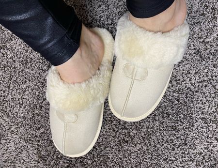 Cozy slippers that fit true to size and are extra warm inside. 
I have a few people wanting slippers for Christmas 🎄 so they make a great gift 

#LTKSeasonal #LTKhome #LTKGiftGuide