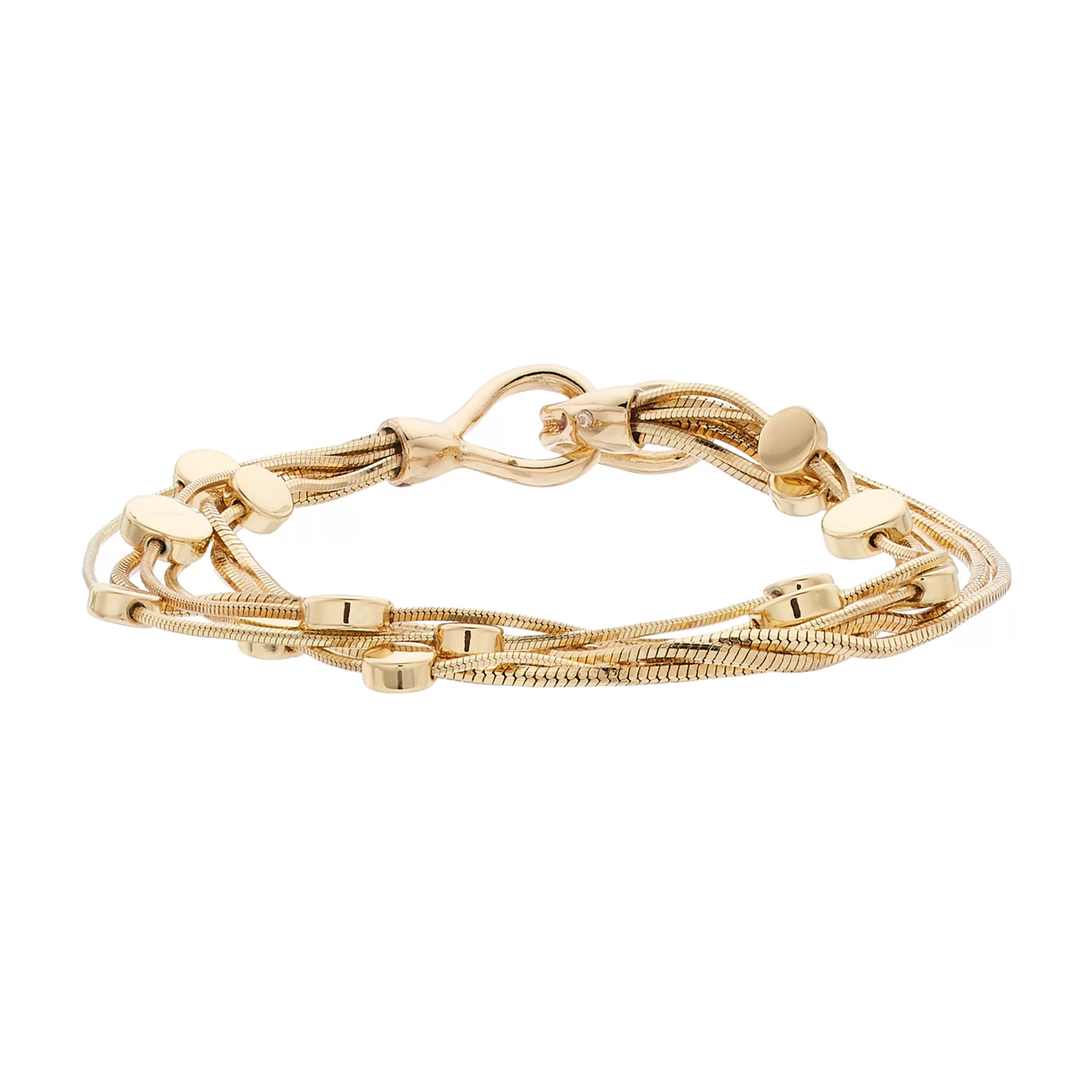 Napier Medallion Multi Strand Bracelet | Kohl's