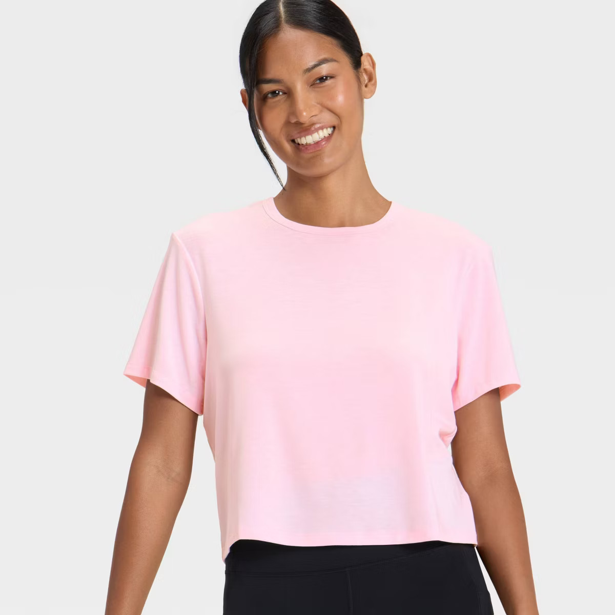 Women's Crewneck Short Sleeve T-Shirt - All In Motion™ | Target