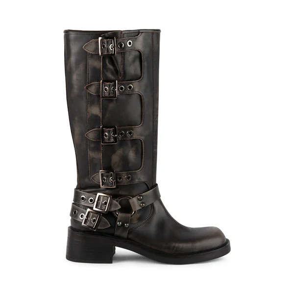 ROCKYY BLACK LEATHER | Steve Madden (Canada)
