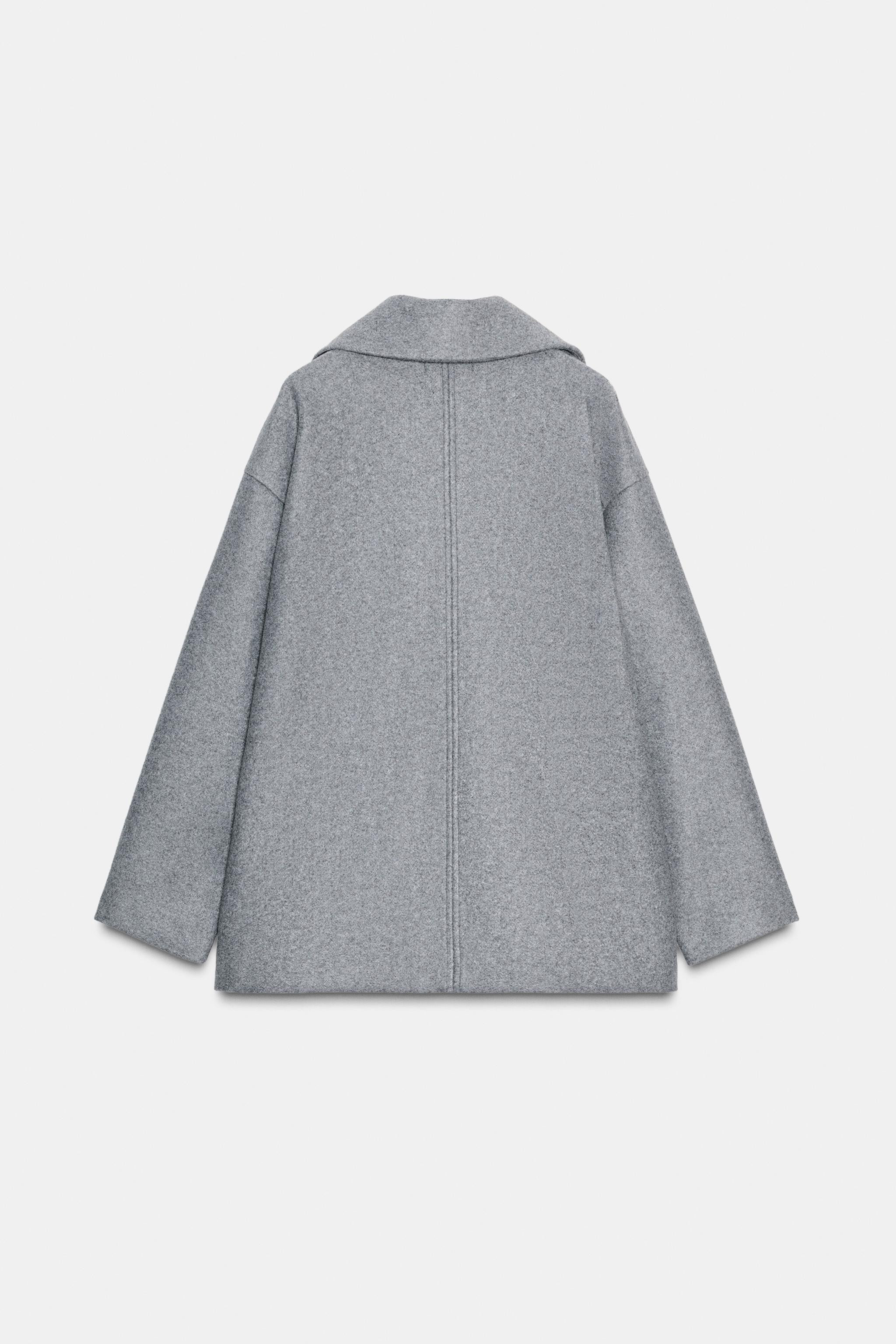SOFT DOUBLE-BREASTED COAT | Zara US