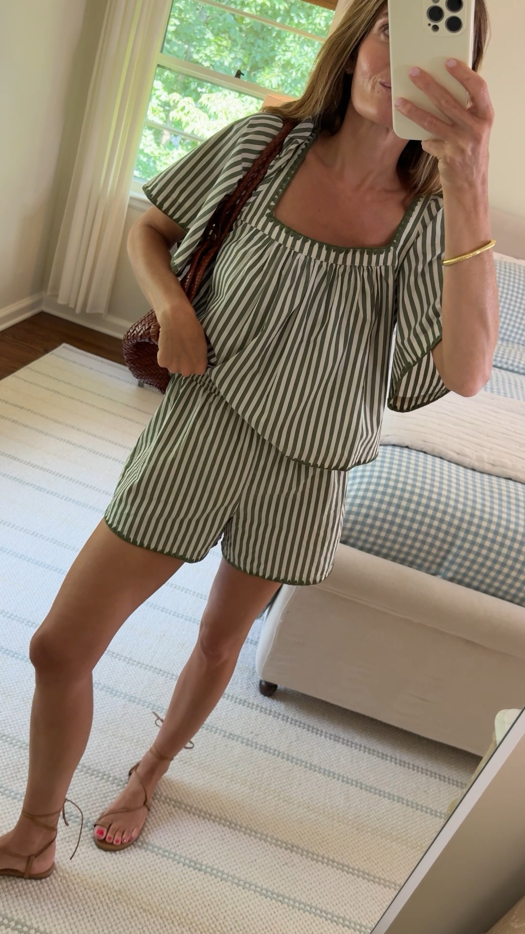 Shop the pieces I’m eyeing, buying and loving for summer @tuckernuck 

Sizing notes: Wearing a size XS top and Small shorts . 

@tuckernuck #tuckernuckpartner