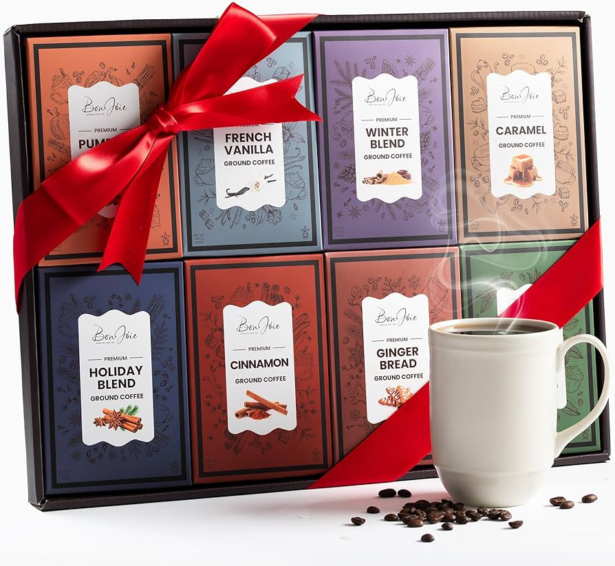 Coffee Gifts Set For Coffee Lovers - Ground Coffee Sampler Gift Set For Women & Men - Women Gift | Amazon (US)