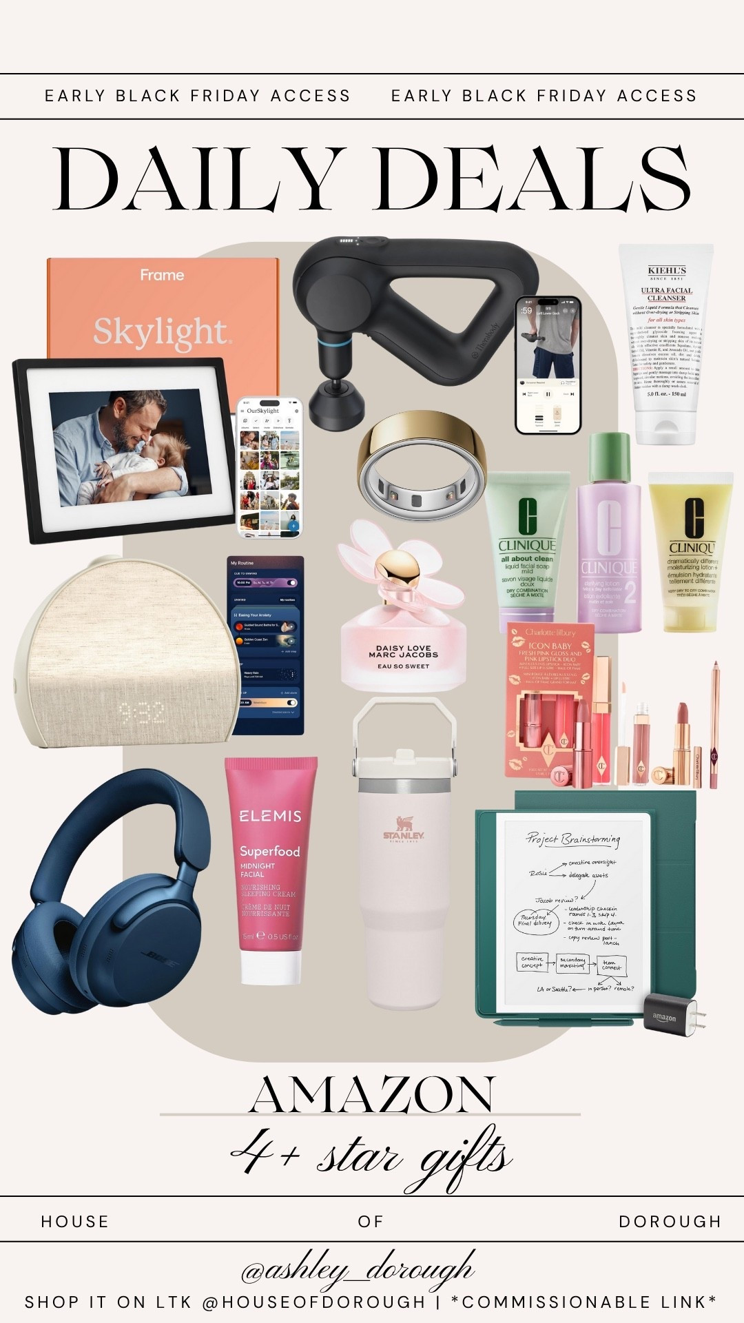 Amazon Black Friday 4+ star deals! 

Amazon finds, amazon sale, black friday, amazon essentials, beauty essentials, sale alert, holiday gifts, tech finds, home finds, home essentials 

#LTKHoliday #LTKSaleAlert #LTKCyberWeek