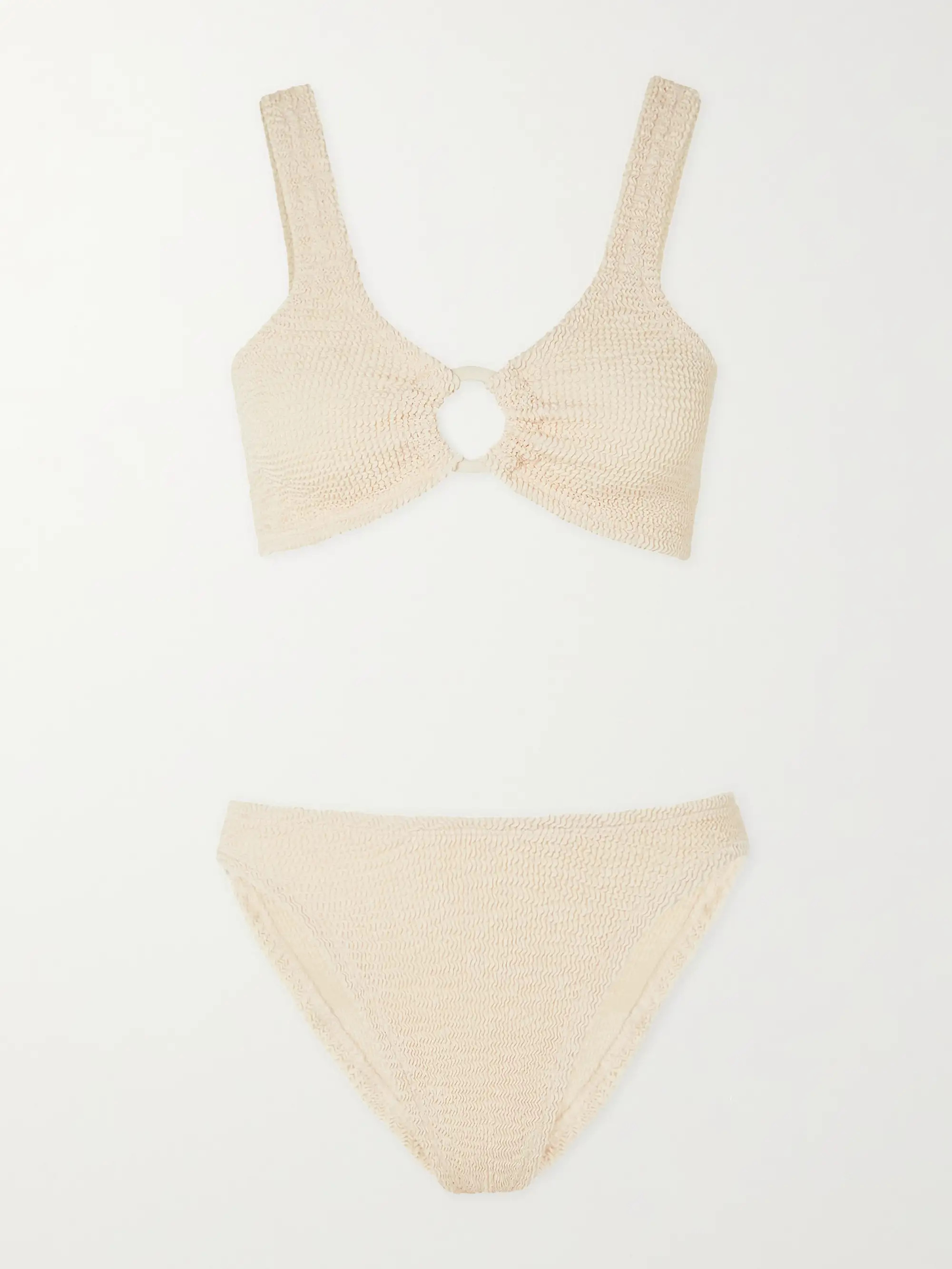+ Rose Inc Iman seersucker bikini | NET-A-PORTER (UK & EU)