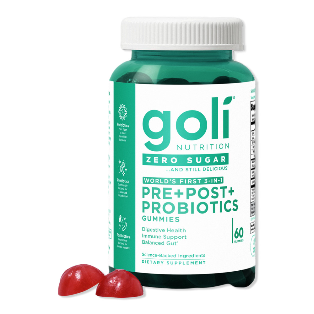 Goli Nutrition Zero Sugar Probiotic+ Gummies | Ulta