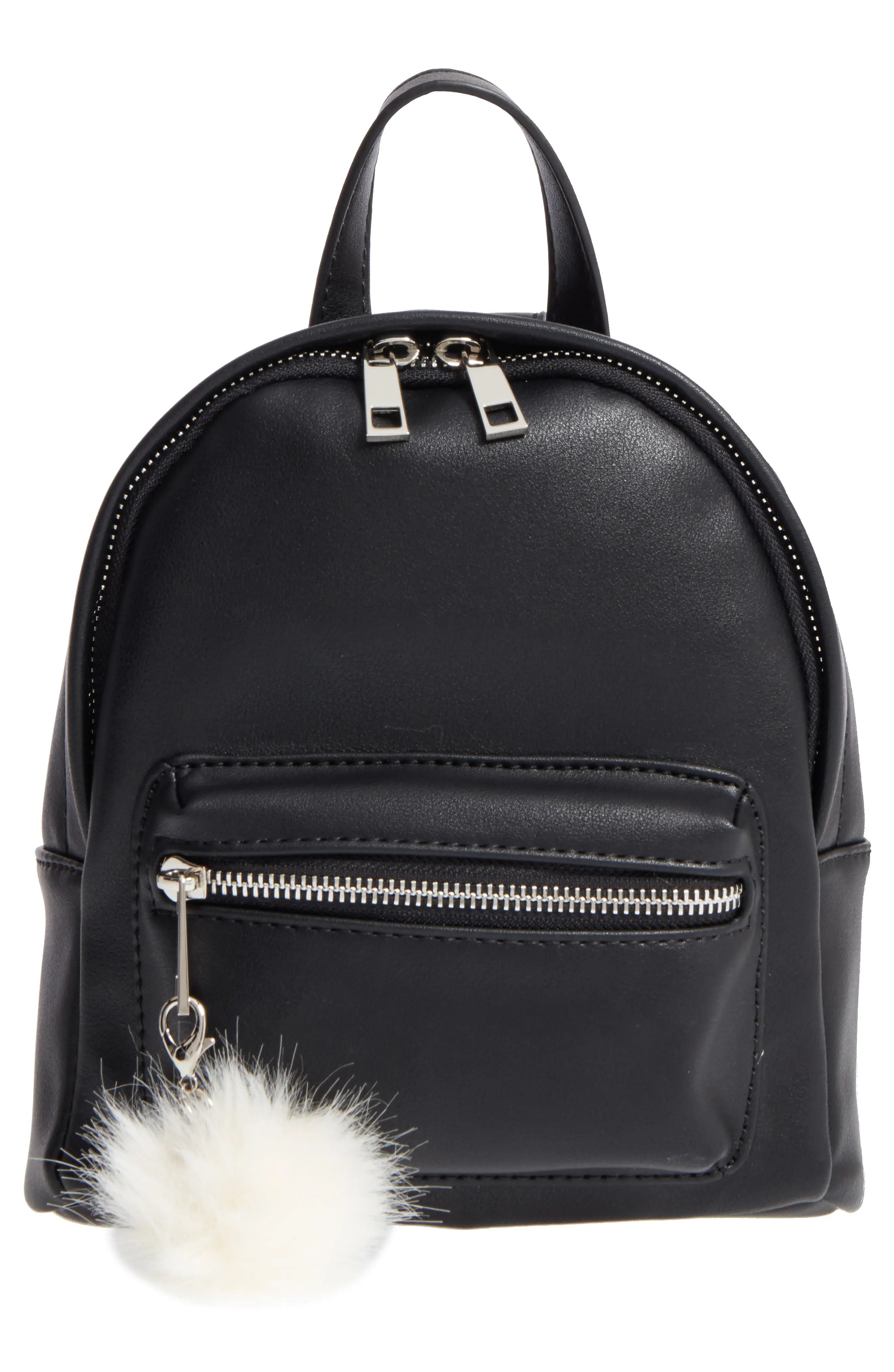 Faux Leather Mini Backpack | Nordstrom