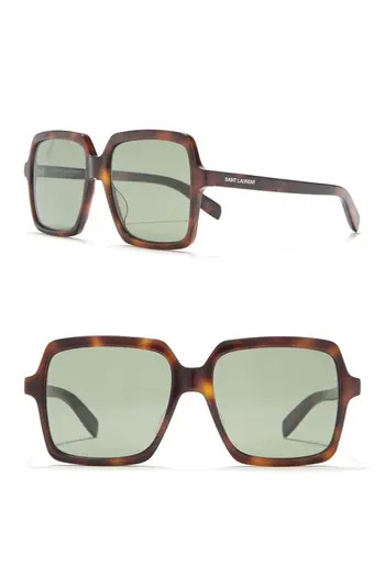 56mm Oversized Square Sunglasses | Nordstrom Rack