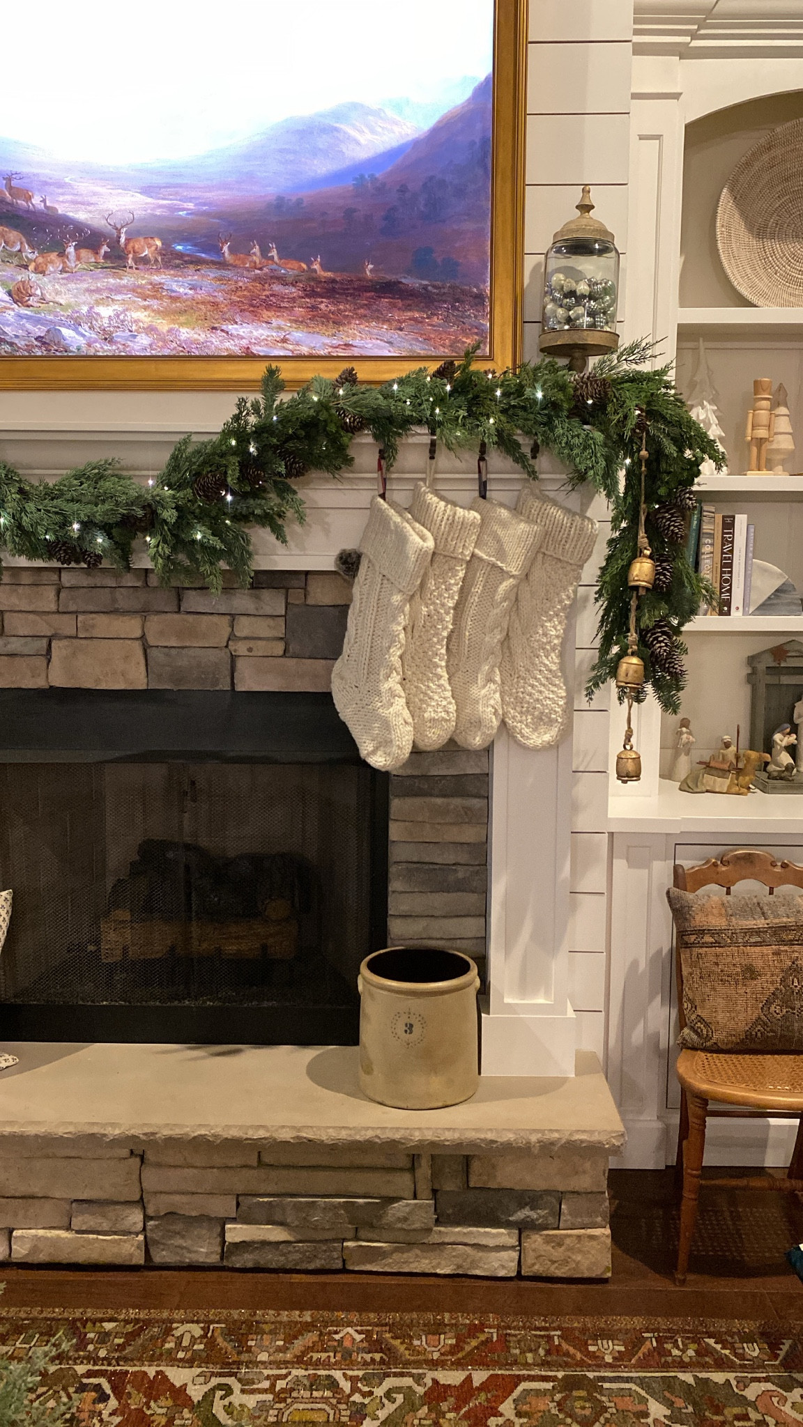 Line up of cable knit Christmas stockings from Walmart 
Varieties and colors available 

#LTKhome #LTKGiftGuide #LTKHoliday