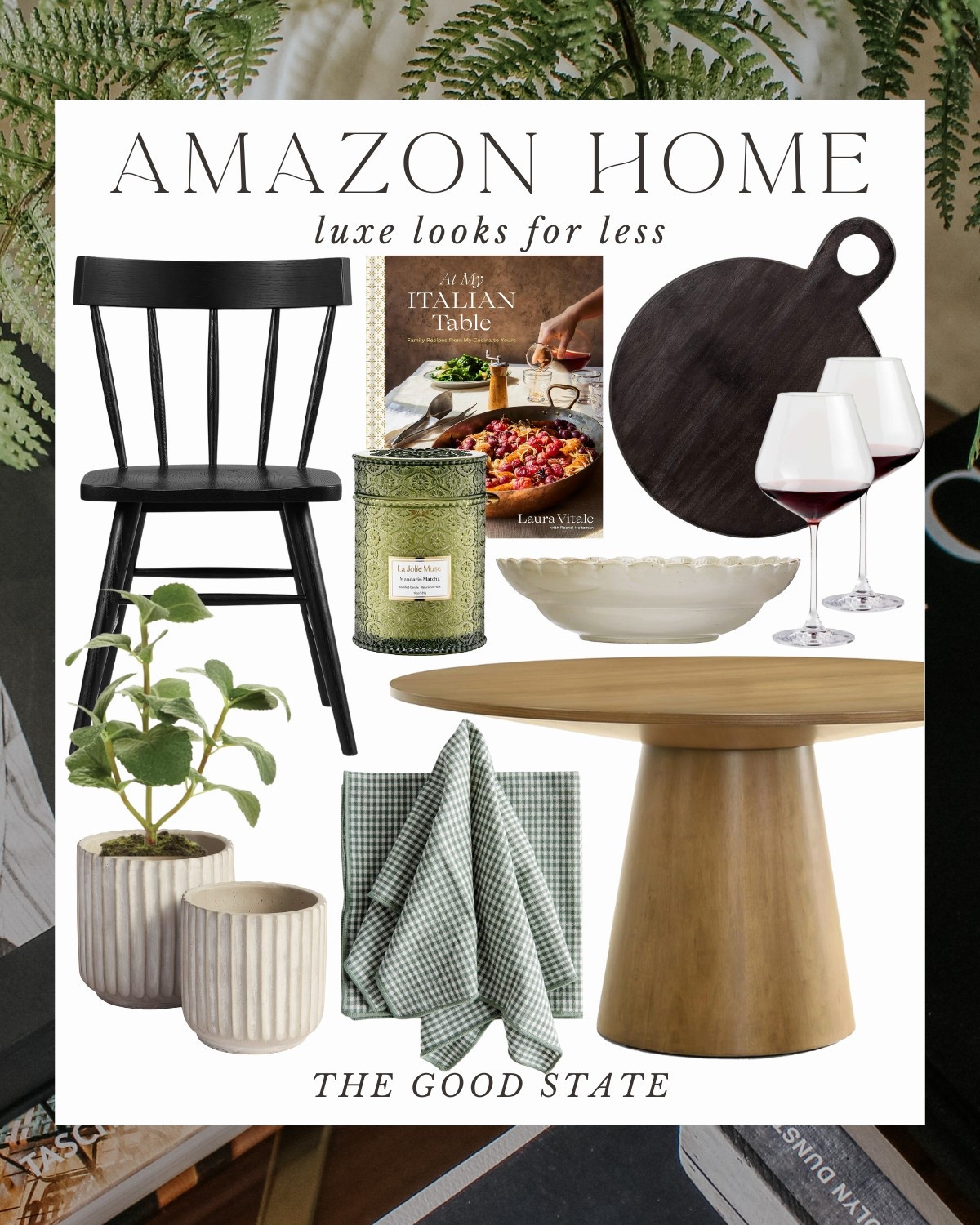 kitchen, dining room, wood dining table, wood dining chairs, at my italian table cookbook, faux greenery, spring decor, wine glasses, tea towel, cottage style, modern home decor, candle, serving bowl, Amazon home, Amazon prime days, Amazon sale, under $50, dinner party, hosting, entertaining 

#LTKHome #LTKSaleAlert #LTKFindsUnder50