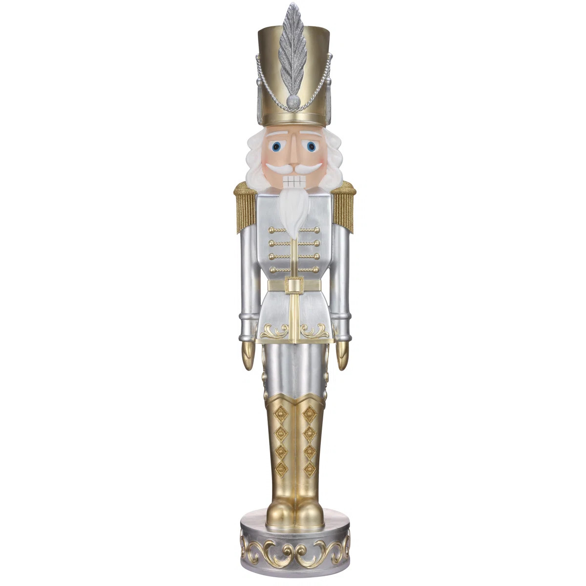48" Christmas Nutcracker Gold/Silver | Wayfair North America