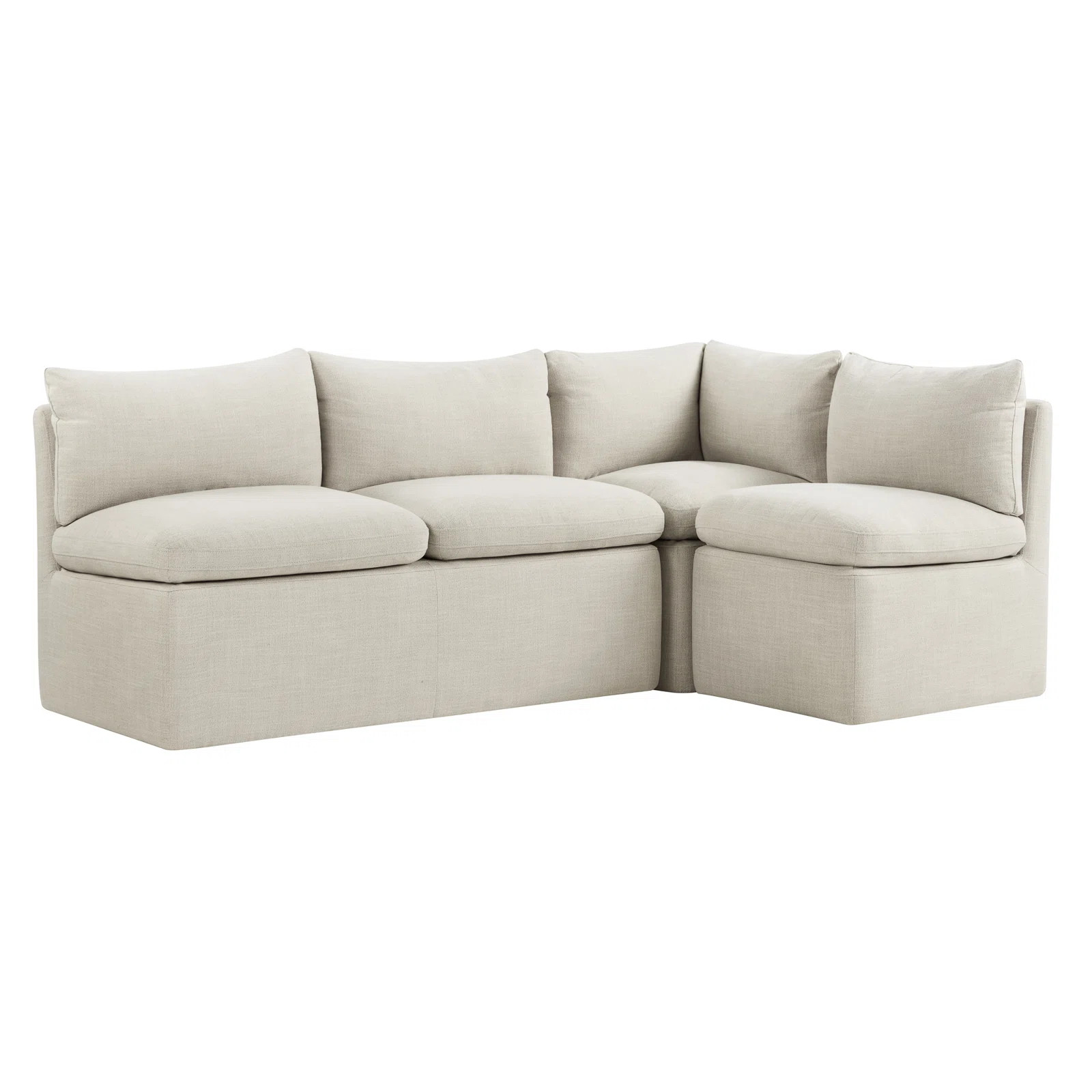 Alayaa Corner Dining Banquette With Storage | Wayfair North America