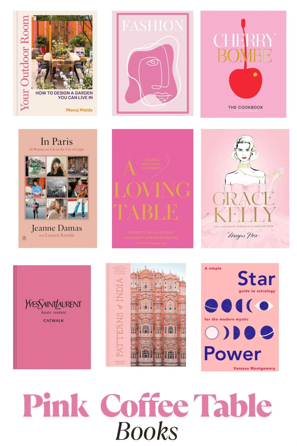 Pink Coffee Table Books

#LTKcanada