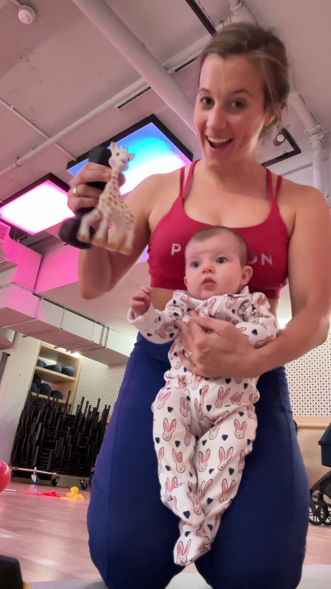 Mommy and Lily workout!! #fitmom #peloton #lululemon #lilyharper

#LTKbaby #LTKFitness