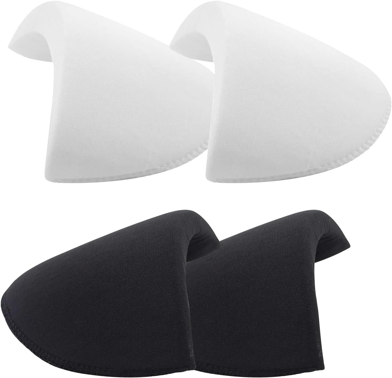 2 Pairs of Detachable Shoulder Pads – Soft Sponge Padding for Suits and Jackets – Ideal for Tailoring and Enhancing Fit | Amazon (UK)