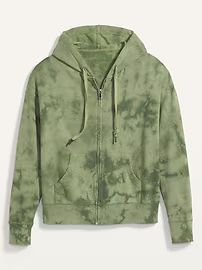 Vintage Specially Dyed Zip-Front Hoodie for Women | Old Navy (US)