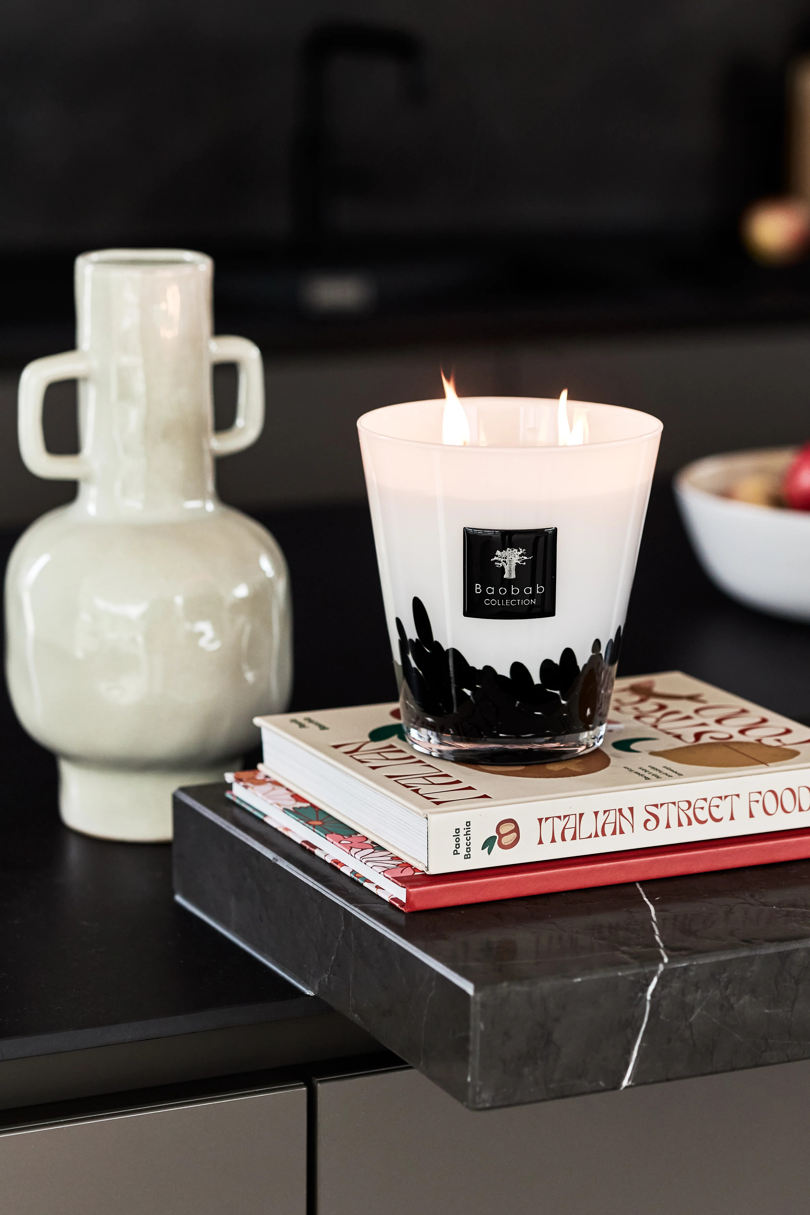 SCENTED CANDLE FEATHERS | Baobab