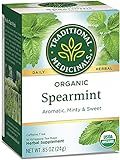 Traditional Medicinals Organic Spearmint Tea, Healthy & Refreshing, (Pack of 6) - 96 Tea Bags Total | Amazon (US)