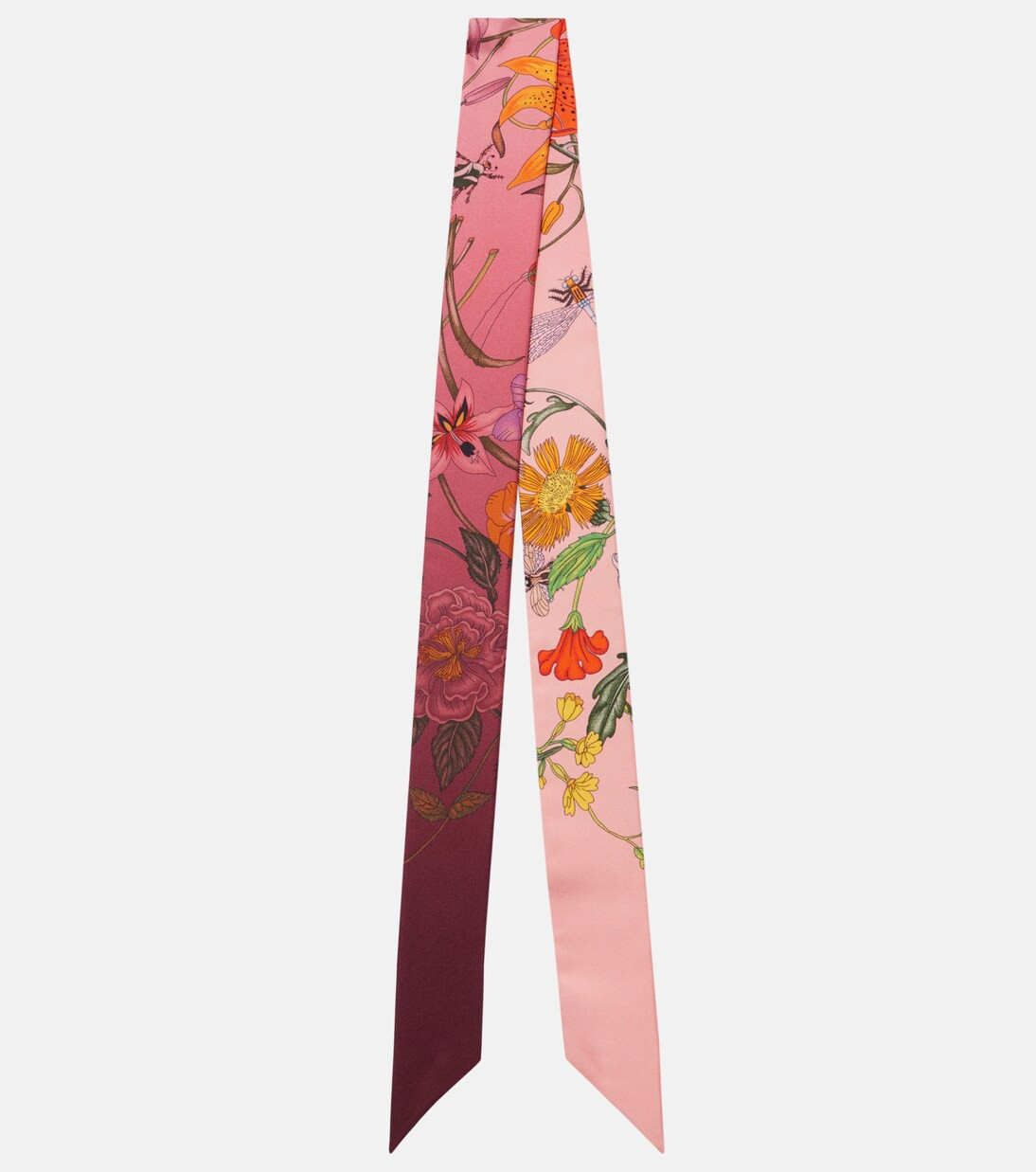 Floral silk twill scarf | Mytheresa (INTL)