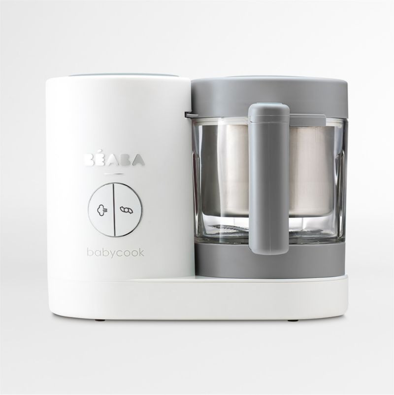 BEABA Babycook Neo Cloud Grey Baby Food Maker + Reviews | Crate & Kids | Crate & Barrel