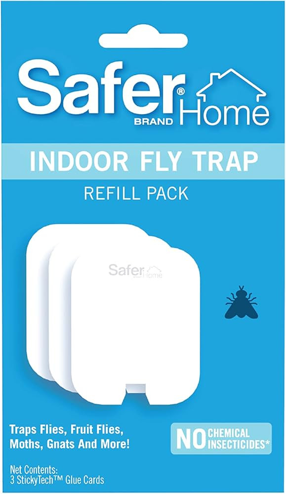 Safer Home SH503 Indoor Plug-In Fly Trap Refill Pack of Glue Cards for SH502 – 3 | Amazon (US)