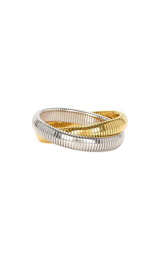 BRACHA She's Kind Bracelet in Metallic Gold. | Revolve Clothing (Global)