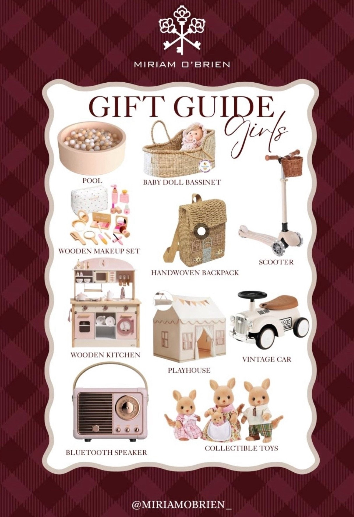 Some wonderful gift ideas for the little girls in your life!

Follow me at @miriamobrien_ on IG and TikTok!

#AmazonGifts #AmazonGirlGift #HolidayGiftGuide #GiftsForGirls

#LTKKids #LTKHoliday #LTKGiftGuide

#LTKGiftGuide #LTKKids #LTKHoliday