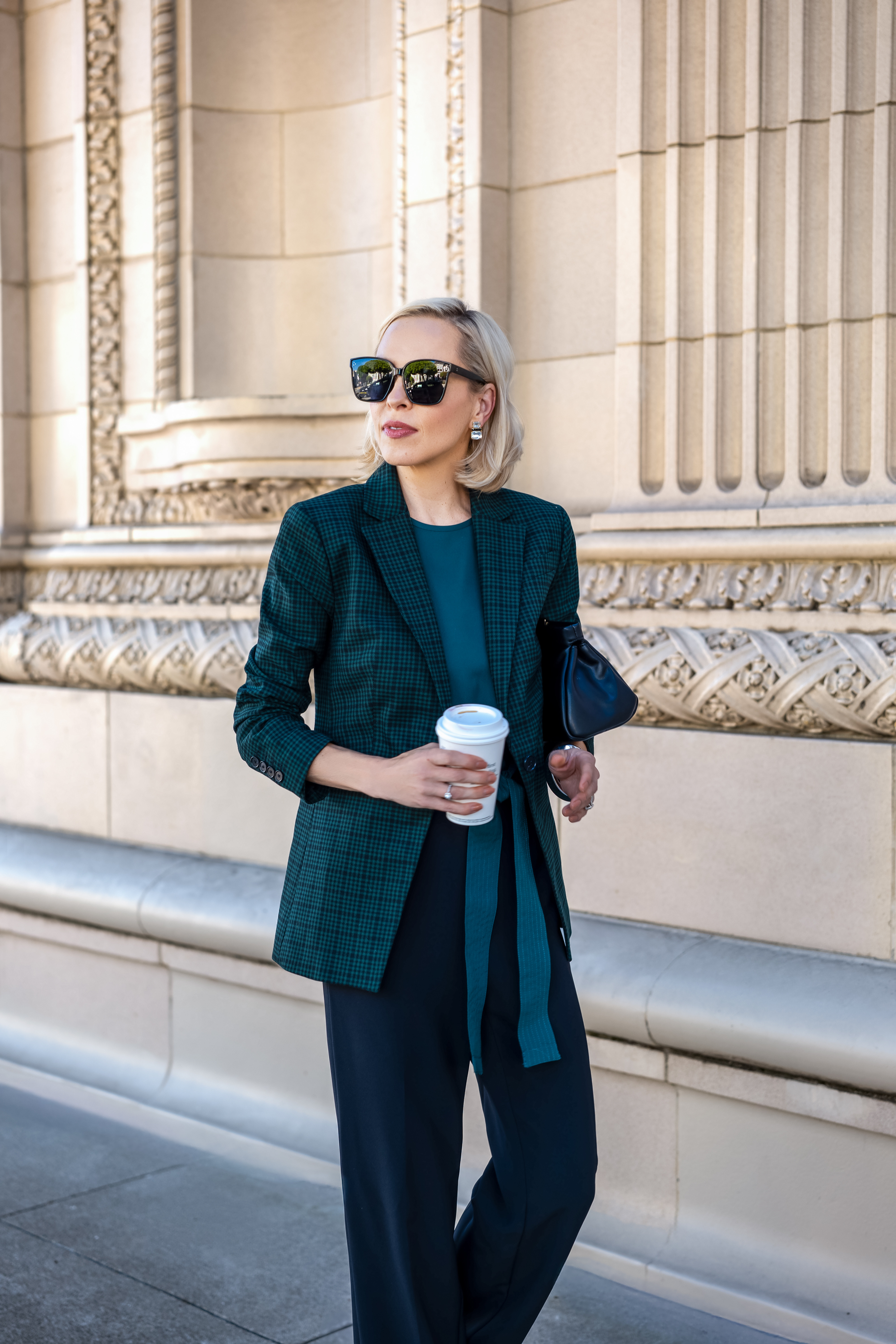 Gorgeous emerald green and black check blazer from Ann taylor 🖤

#LTKFindsUnder50 #LTKWorkwear #LTKStyleTip