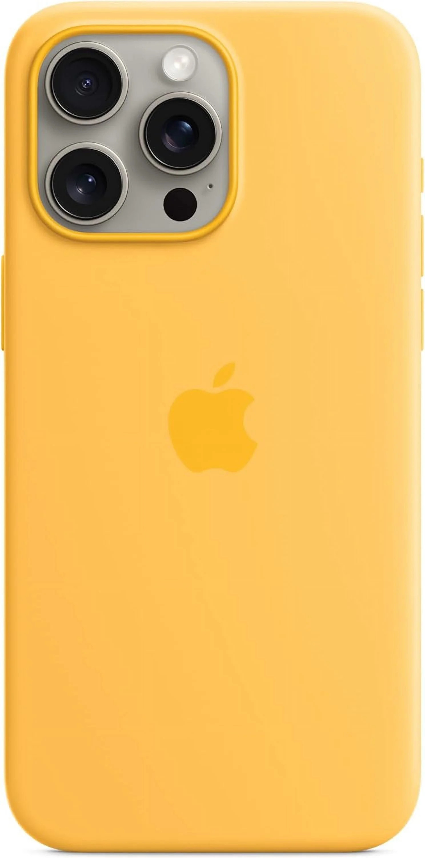 iPhone 15 Pro Max Silicone Case with MagSafe - Sunshine | Walmart (US)