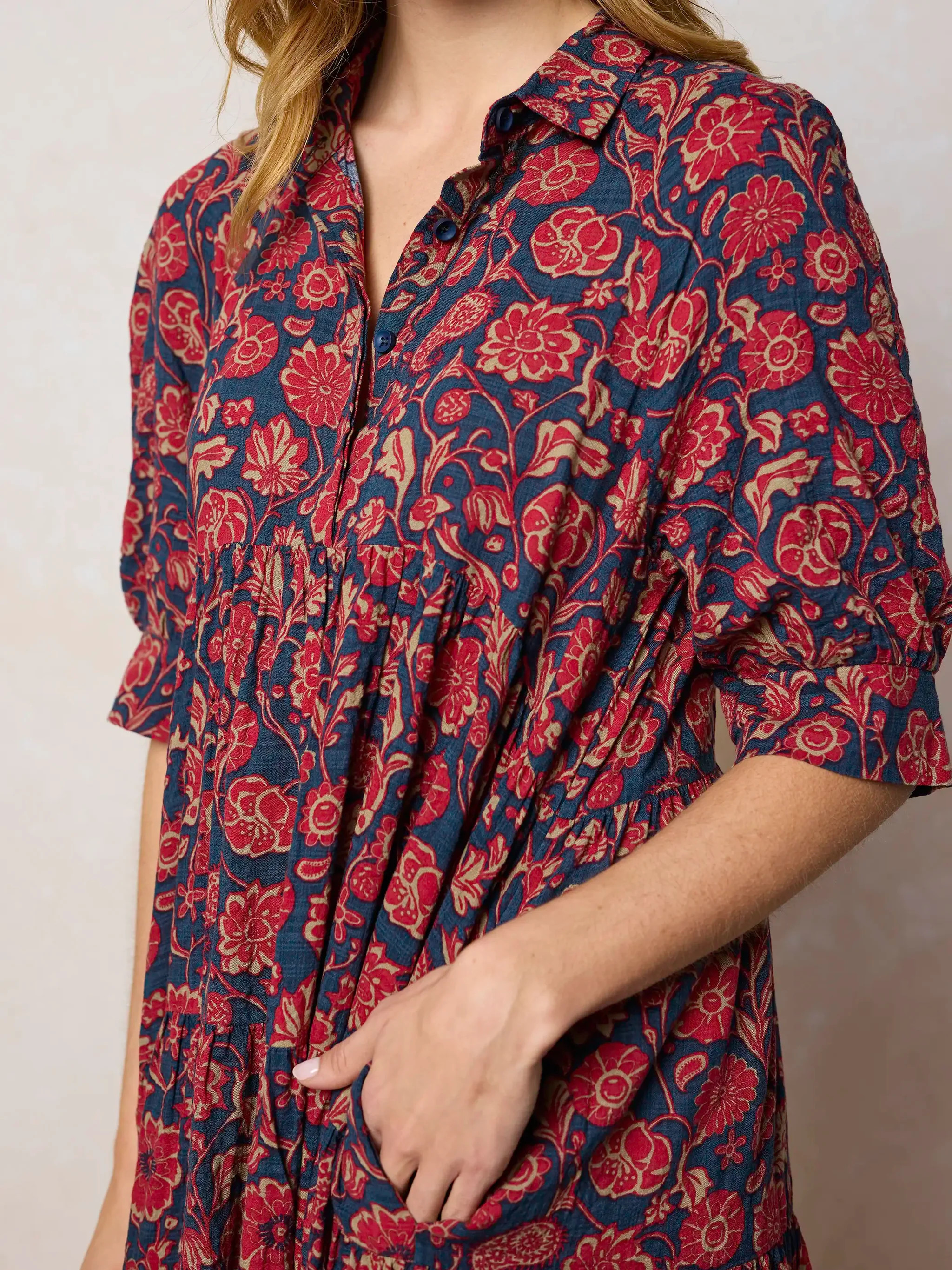 Rebecca Midi Dress | Natural Life