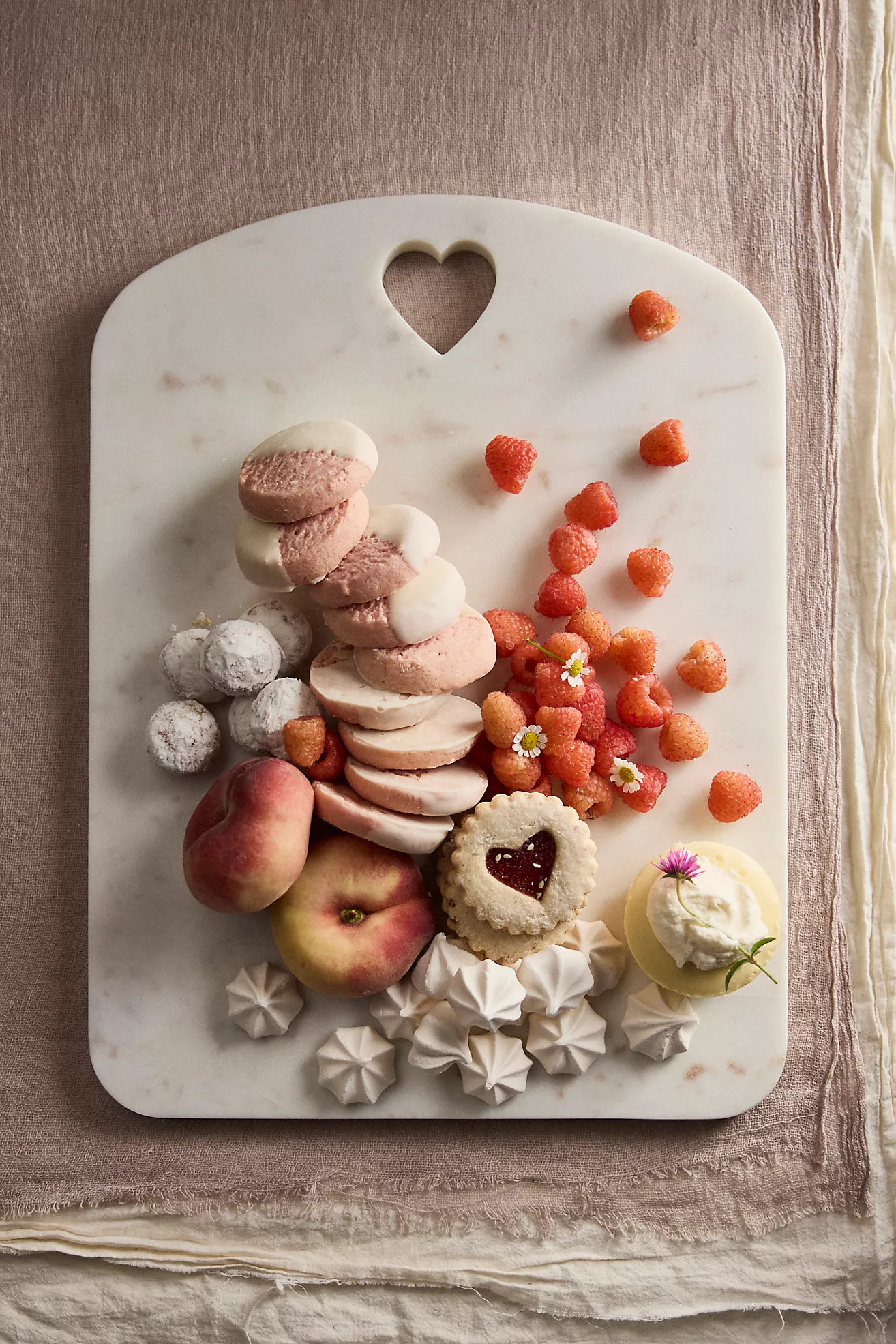 Marble Heart Serving Board | Anthropologie (US)
