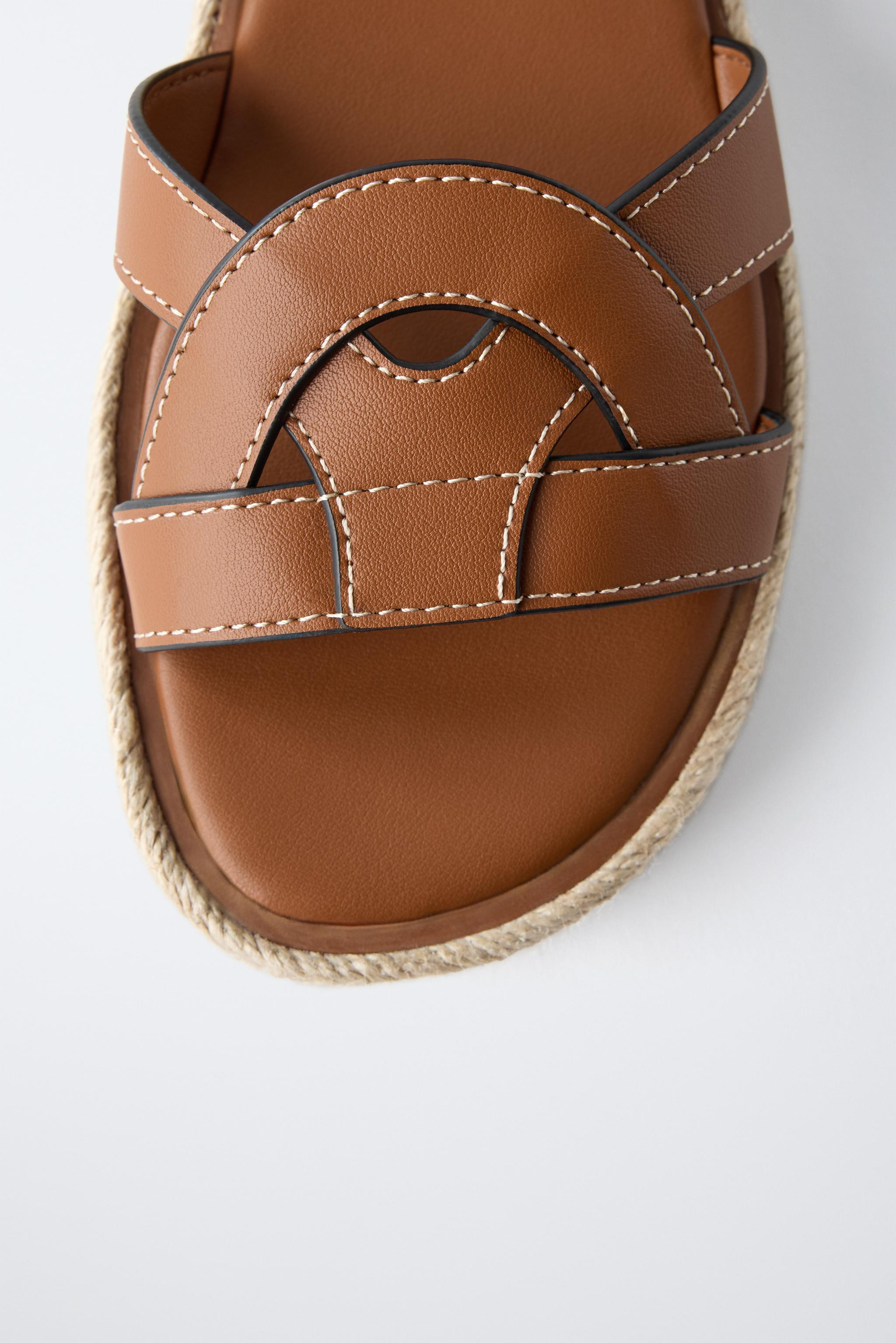 SANDALI CON PLATEAU | Zara IT