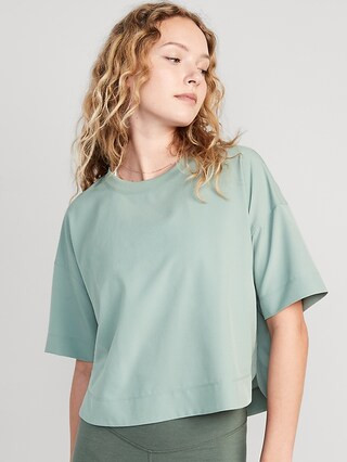 StretchTech Cropped T-Shirt for Women | Old Navy (US)