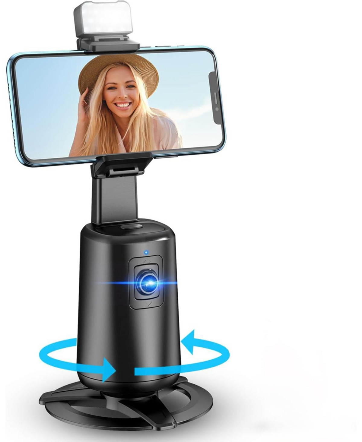 3p Experts 360°Gimbal Video Stabilizer With Auto Face Tracking-Black - Black | Macy's